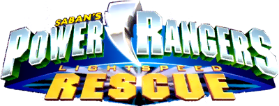 Power Rangers Lightspeed Rescue logo for Nintendo 64